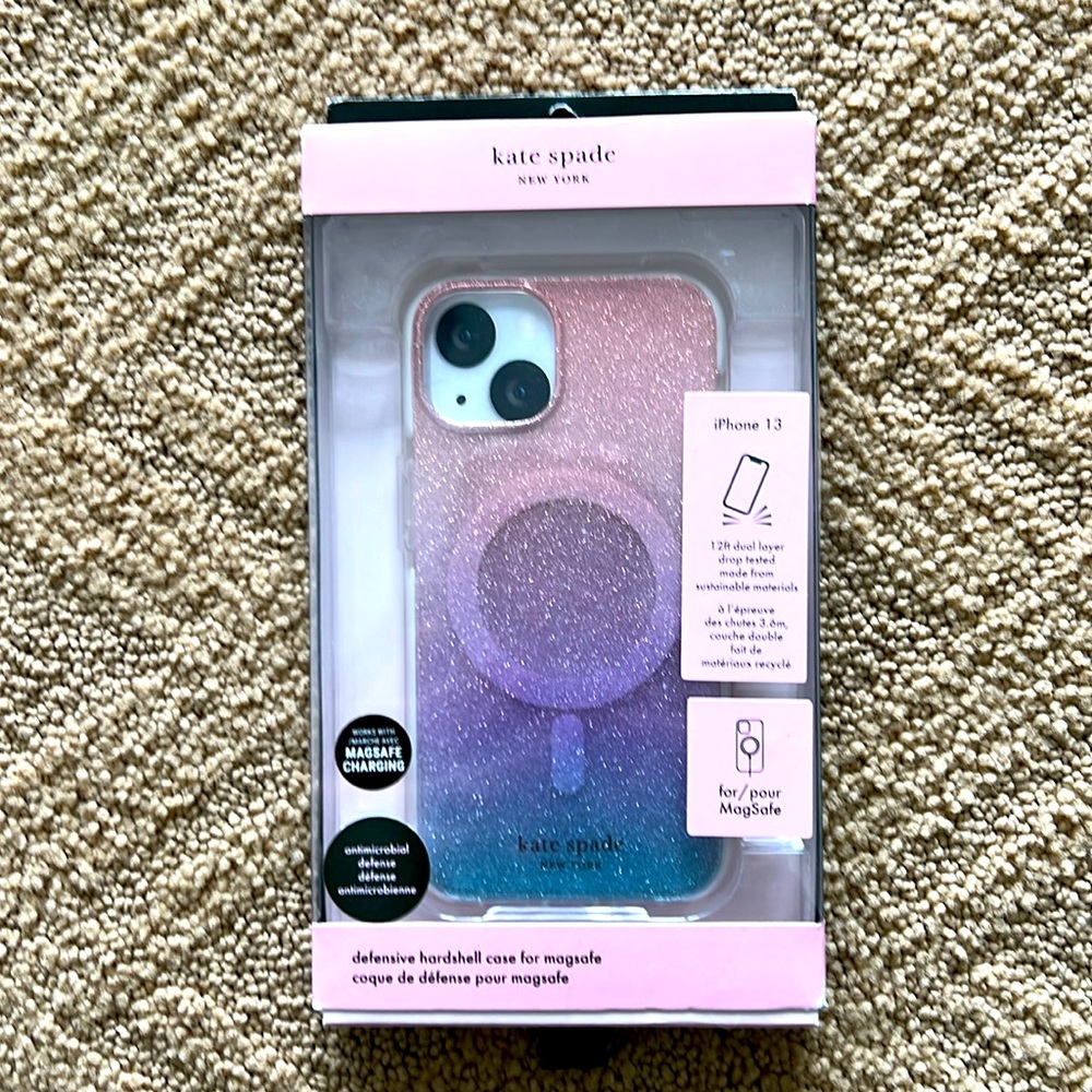 Kate Spade iPhone 13 phone case (new in box)
